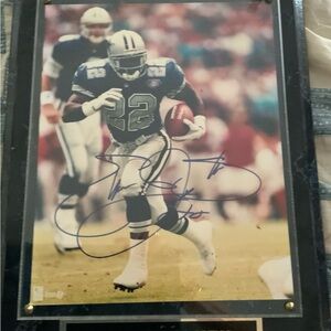 Emmitt Smith signed  photo